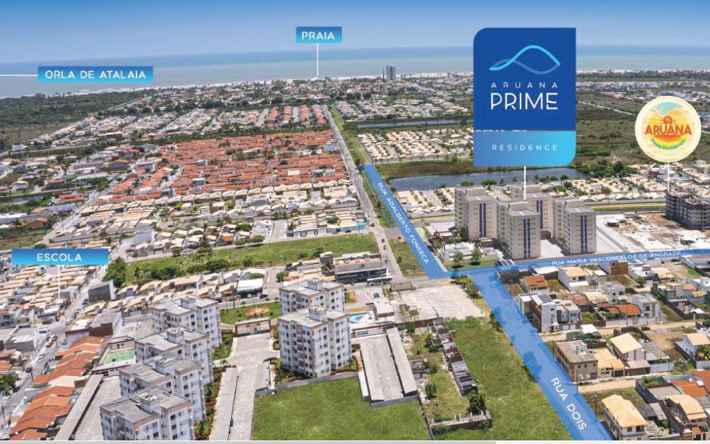 Apartamento a venda em Aracaju no Condomínio Aruana Prime – Bairro Aruana.